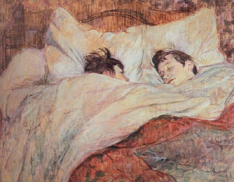 the bed, Henri de toulouse-lautrec
